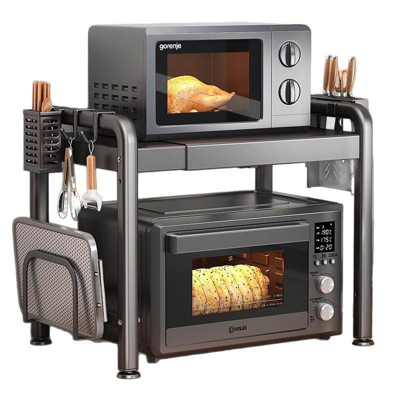 厨房微波炉架子置物架多功能支架多层家用烤箱台面电饭煲收纳架子,淘宝优惠券,粉丝福利购,淘宝优惠卷