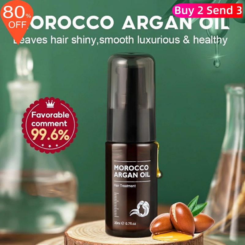 新品Moroccan Argan Oil Hair Essential Treatment Keratin Nour - 图0