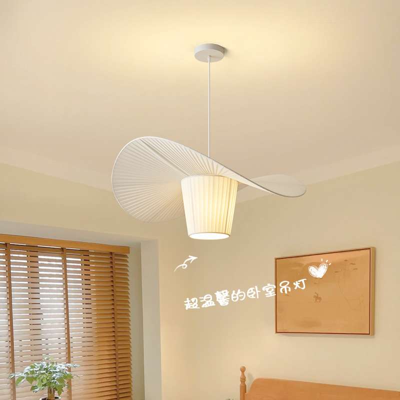大观园卧室吊灯现代简约主卧灯具组合花瓣儿童房间灯奶油风餐厅灯 - 图1