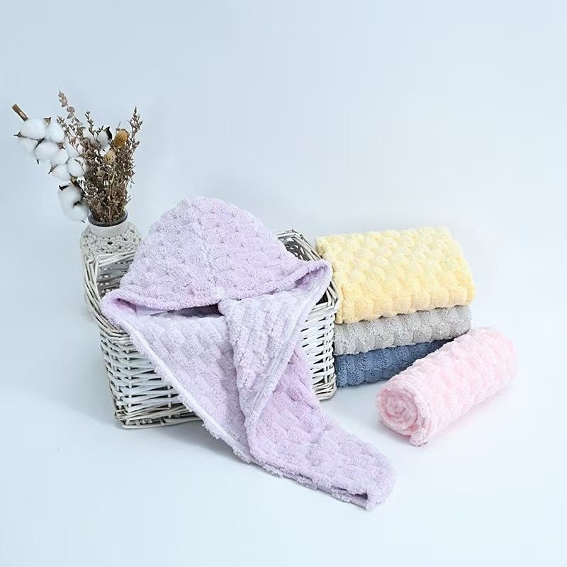 洁丽雅干发帽 柔软强吸水速干男女家用龟背纹干发帽,淘宝优惠券,粉丝福利购,淘宝优惠卷