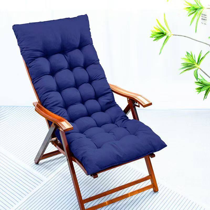 加厚躺椅坐垫靠垫一体垫子四季通用藤椅摇椅长椅子棉垫秋冬季家用