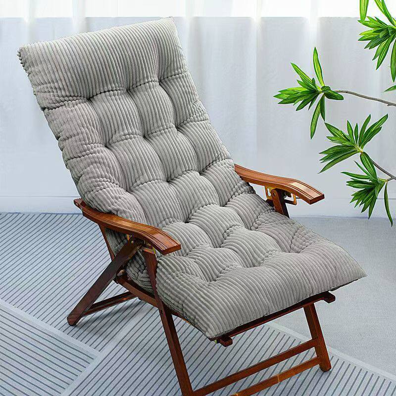 加厚躺椅坐垫靠垫一体垫子四季通用藤椅摇椅长椅子棉垫秋冬季家用