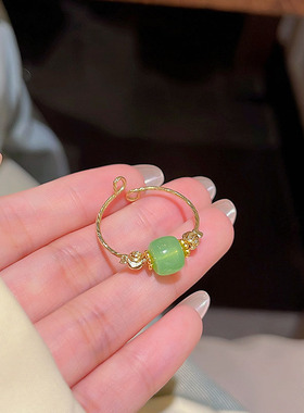 Yuffoni新中式仿玉髓戒指