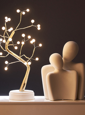 速发简约抽象术艺人物情侣摆件客家玄关酒柜卧室电视柜厅居装饰品