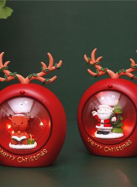 小夜灯雪人灯星星发光装饰品礼物