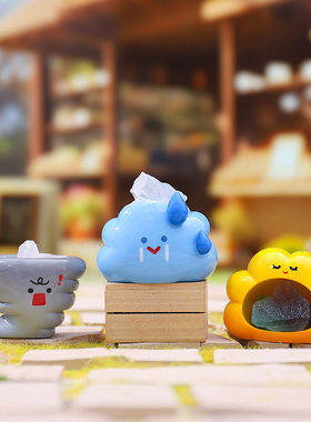 卡通水晶石盲盒天气水晶Pai桌面摆件小红书热卖创意潮流礼物