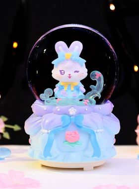 礼物水晶球网红音乐盒花园神秘