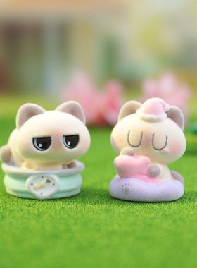 节日盒暹罗办公桌创意动物小豆