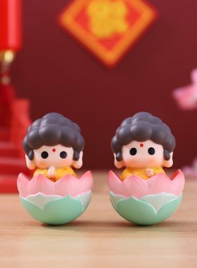 桌面创意玩具不倒翁佛祖网红减压