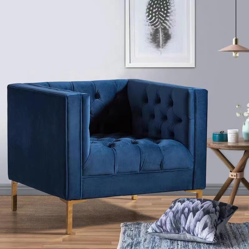 简约风轻奢网红沙发粉色客厅店面小户型直排贵妃组合布艺沙发新款 - 图2