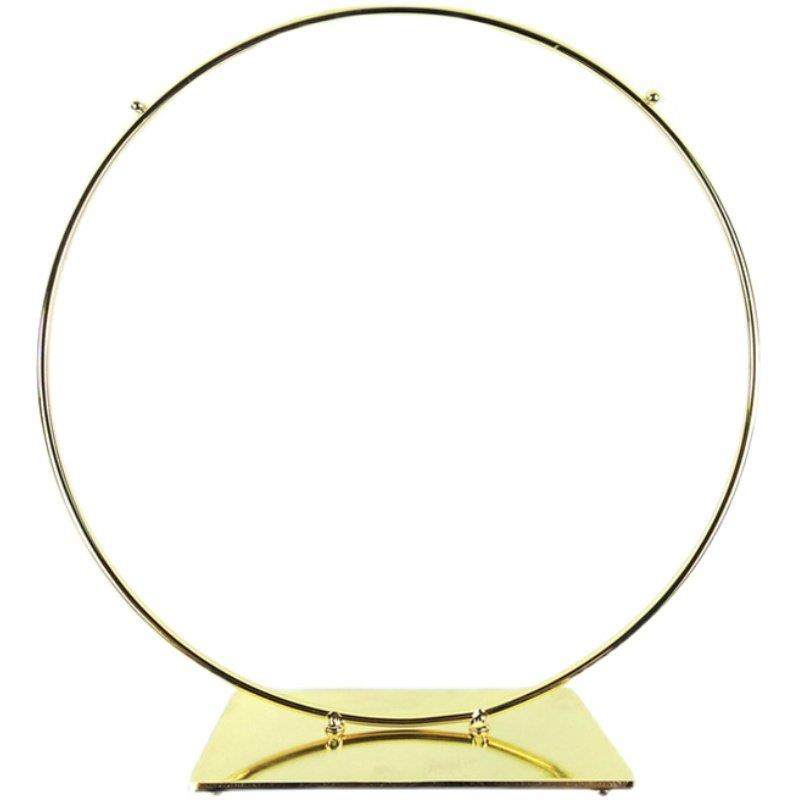 金属内衣内裤展示架服装店金色铁艺圆形圈圈衣架文胸夹台面陈列架,淘宝优惠券,粉丝福利购,淘宝优惠卷