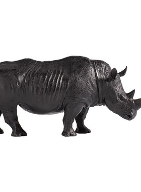 铜犀牛摆件仿真雕塑铜工艺品入户玄关艺术品客厅电视柜办公室装饰