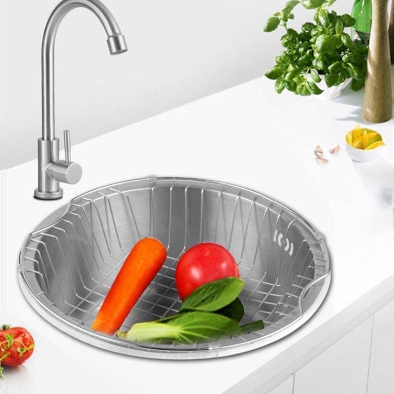 极速厨房洗菜盆迷你吧台水槽单槽小号H圆形水槽单槽洗碗池不锈钢,淘宝优惠券,粉丝福利购,淘宝优惠卷