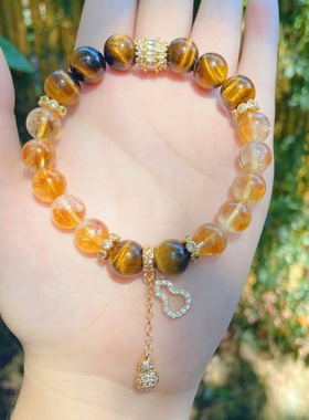 【葫禄双全】精致葫芦挂坠 文创新中式手链 3635