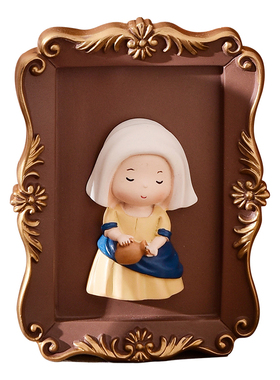 速发学艺笔家术筒收纳盒创意大生桌面办公室摆件可爱孩生日礼物