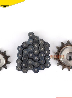 传送带调速电机齿轮输送带链条组合传动装置小链轮大全减速机配件