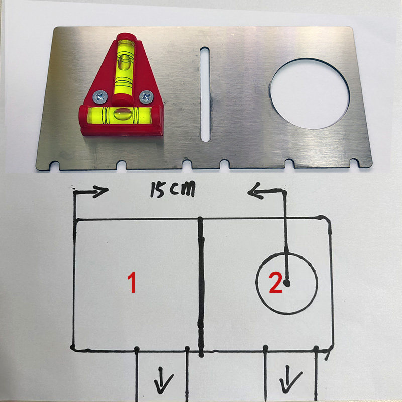 电工画线神器86型画盒定位水电工底盒水电工具划线不锈钢画线器,淘宝优惠券,粉丝福利购,淘宝优惠卷