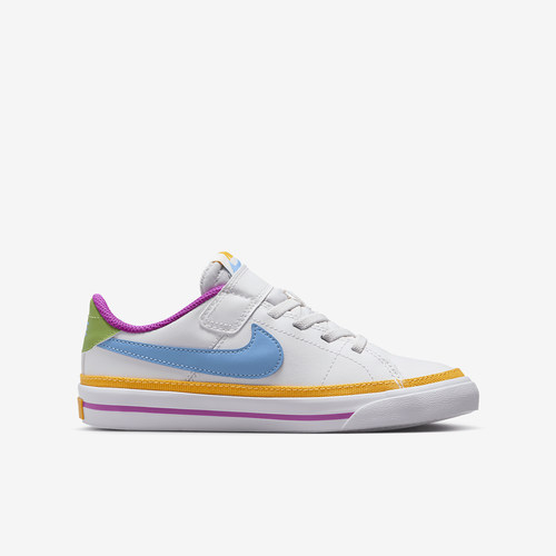 Nike/耐克正品Court Legacy小童运动魔术贴时尚板鞋DA5381-123 - 图1