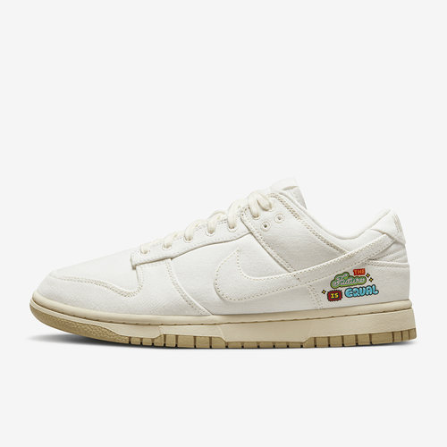 Nike/耐克官方正品Dunk Low 复古低帮女子运动休闲鞋FD0868-133 - 图0