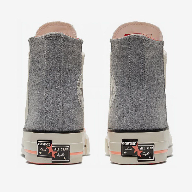 Converse/匡威正品新款女子拼接撞色运动休闲系带高帮板鞋569434C,淘宝优惠券,粉丝福利购,淘宝优惠卷