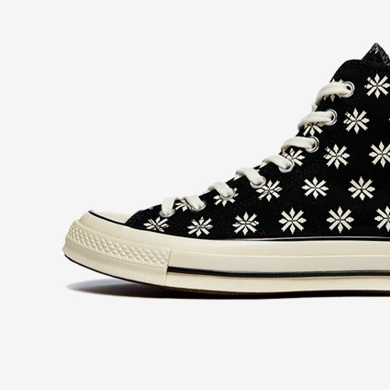 Converse匡威 Chuck 1970S圣诞雪花男女帆布鞋高帮板鞋 169534C,淘宝优惠券,粉丝福利购,淘宝优惠卷