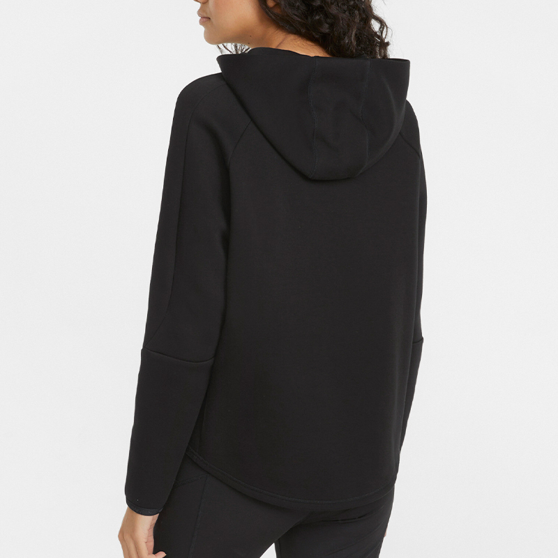 Puma/彪马正品新款女士经典套头运动休闲连帽卫衣849519-01 - 图1