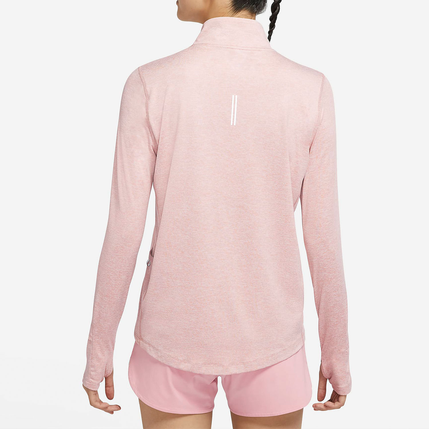 Nike/耐克正品 Element 女子反光跑步运动长袖上衣 CU3221 - 图0