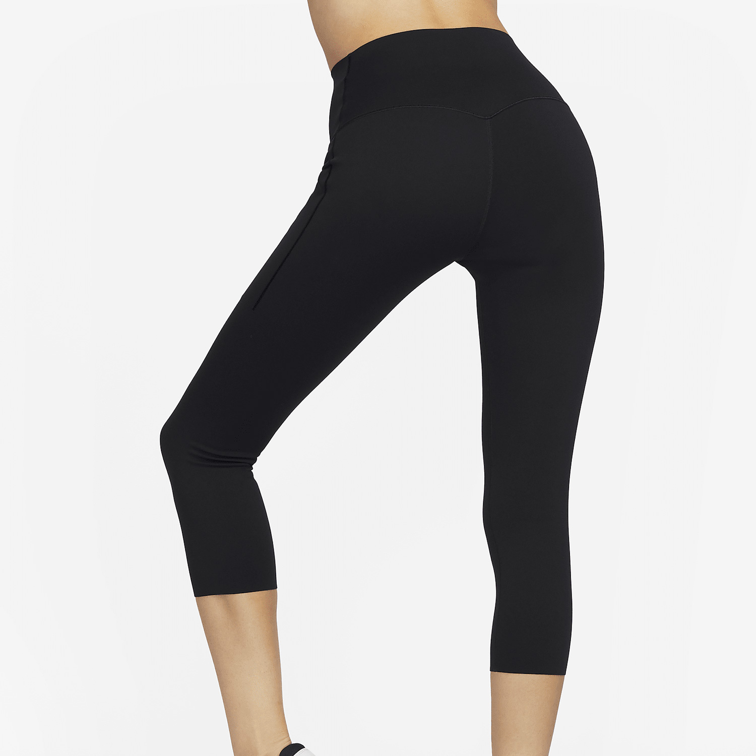 Nike/耐克官方正品Universa女子高腰针织中长紧身裤DQ5894-010 - 图0