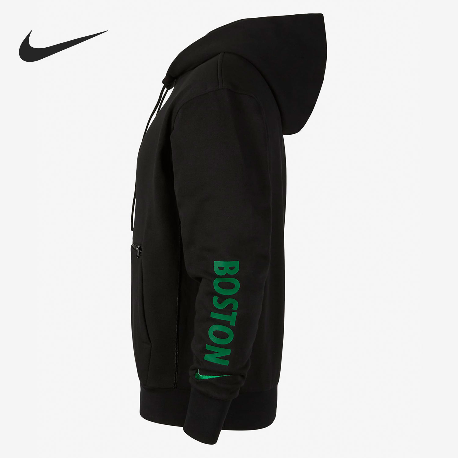 Nike/耐克正品波士顿凯尔特人队COURTSIDE NBA男子套头卫衣CN1807 - 图0