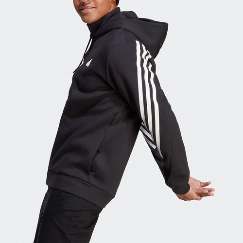Adidas/阿迪达斯正品M FI 3S FZ男子运动休闲连帽夹克IC6712 - 图0