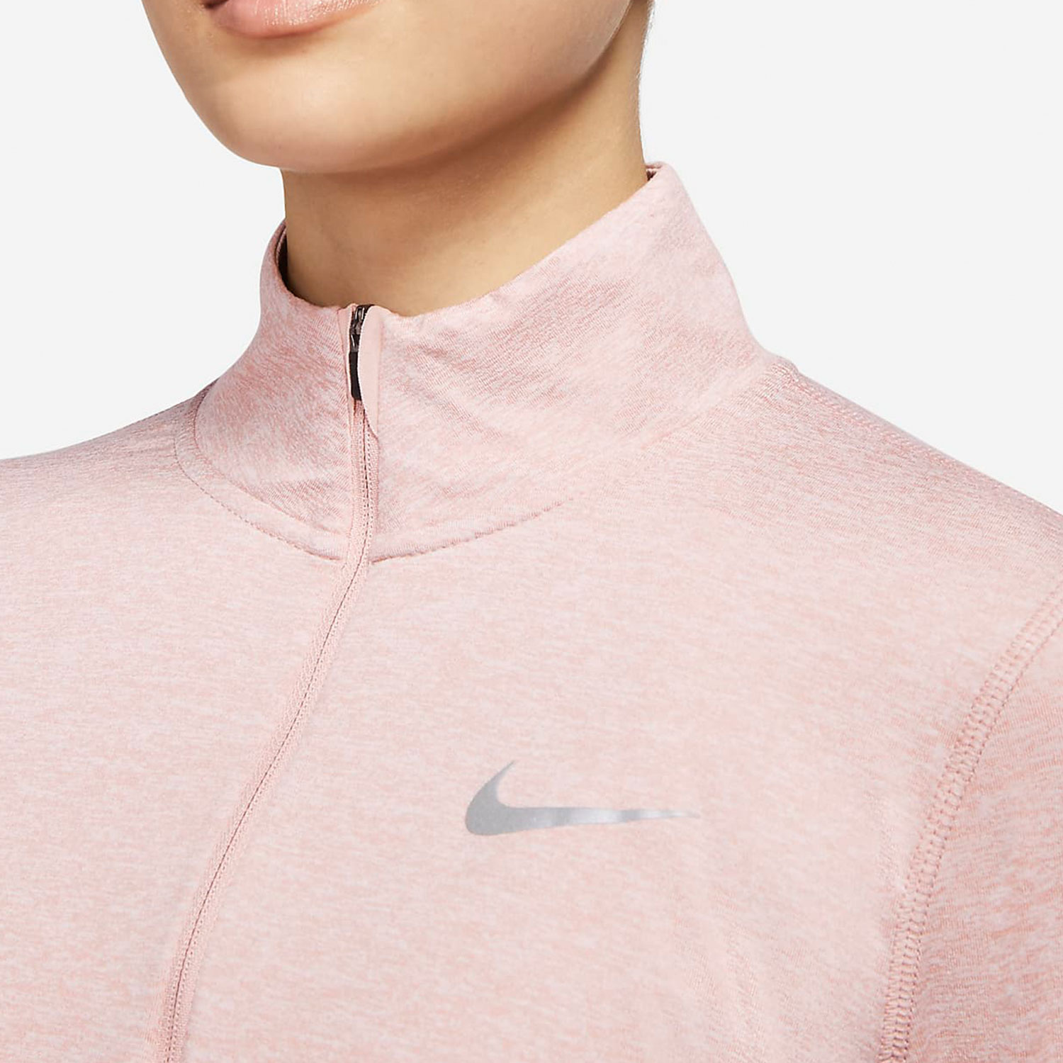 Nike/耐克正品 Element 女子反光跑步运动长袖上衣 CU3221 - 图1