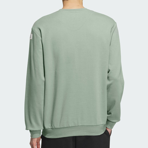 Adidas/阿迪达斯正品新款男子简约圆领套头运动卫衣IK2796 - 图1