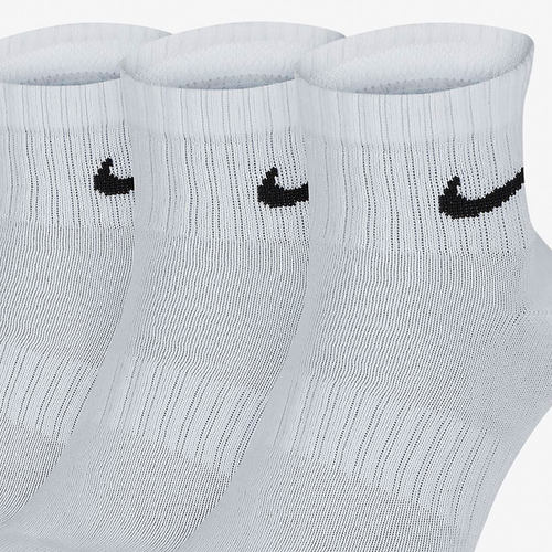 Nike/耐克正品2022春季新款男女运动休闲袜三双装SX7677-100 - 图2