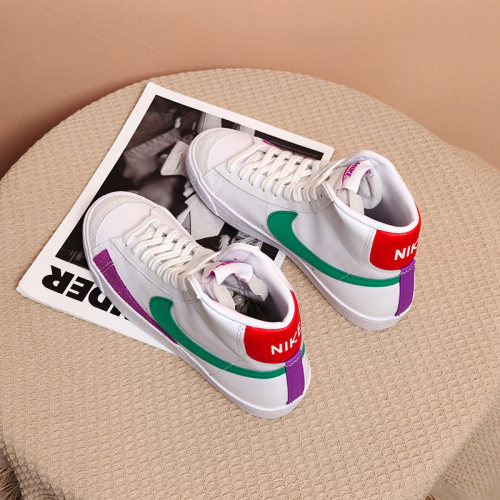 Nike/耐克官方正品Blazer mid 77男女耐磨中帮休闲板鞋CZ1055-002 - 图1