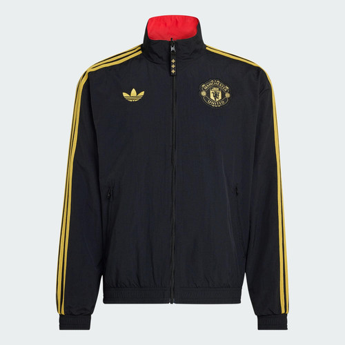 Adidas/阿迪达斯正品三叶草男士时尚双面穿立领运动外套JM5561 - 图2