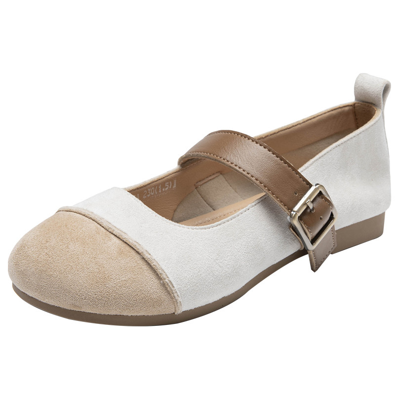 大东勃肯鞋女2026新款春季配裙子平底软底浅口单鞋复古玛丽珍女鞋,淘宝优惠券,粉丝福利购,淘宝优惠卷