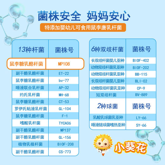 小葵花晶球益生菌活性菌儿童大人孕妇肠胃葵花药业官方旗舰店调理