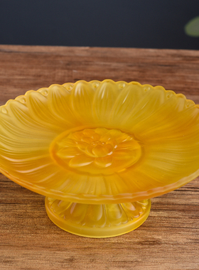 速发琉璃供佛杯供水杯家用供奉观音莲花供果盘插香瓶花炉佛具用品