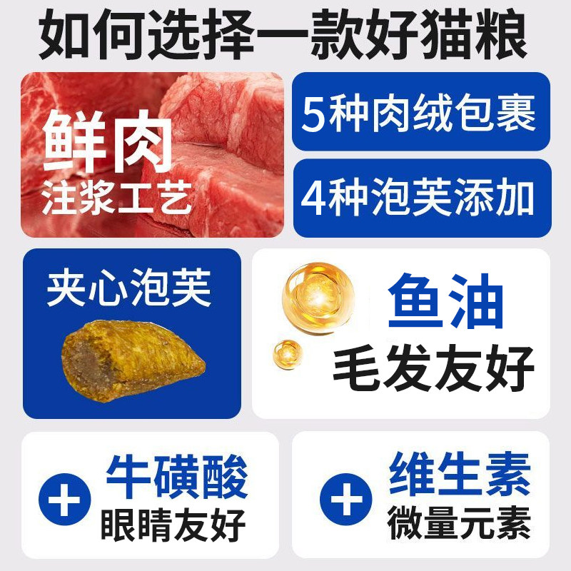 洛迪十拼泡芙猫粮冻干猫粮肉绒包裹全价猫粮营养猫粮夹心猫粮多拼,淘宝优惠券,粉丝福利购,淘宝优惠卷