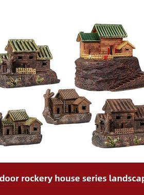 采购产品假山装饰品，园林绿化，大房子，田园陶瓷盆景装饰，鱼缸