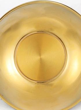 采购产品纯黄铜碗，手工艺品，家居配件，幸运碗，家居配件，办公