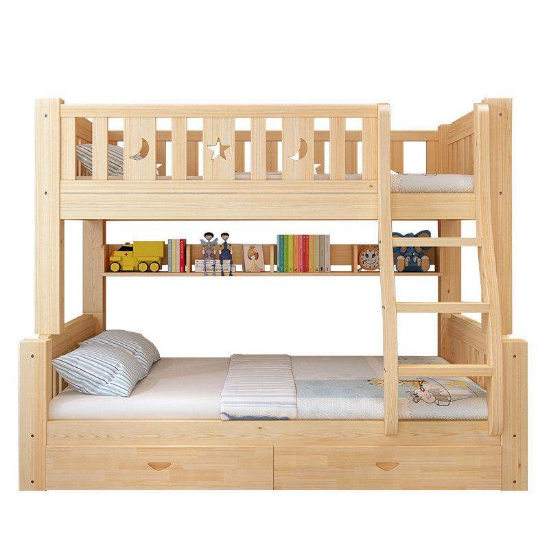 上下床高低床儿童两层多功能全实木子母床大人成年上下铺木床双层,淘宝优惠券,粉丝福利购,淘宝优惠卷
