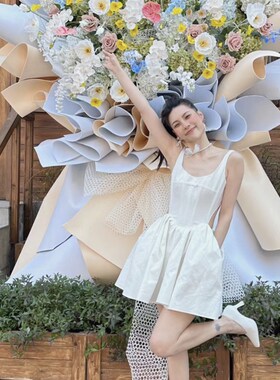 新品超大花束网红店铺摆件装饰陈列开业活动O打卡布置婚礼户外情