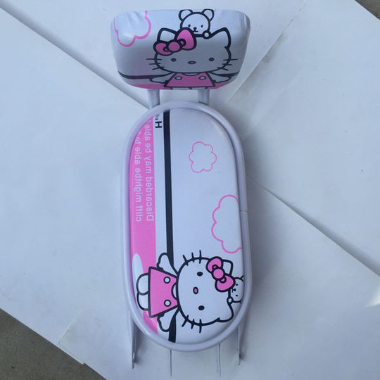 Speedy children's bicycle rear seat rack accessories princess mountain bike rear seat back and tail rack U seat cute cartoon