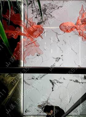 现代中式金鱼空中悬挂软装吊饰创意金属网格商场酒店开 业艺术装