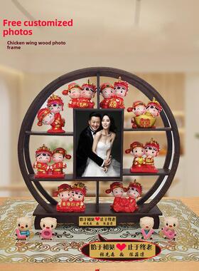 新婚夫妇的结婚礼品，新娘，闺蜜，朋友，姐妹，高端实用订婚中国