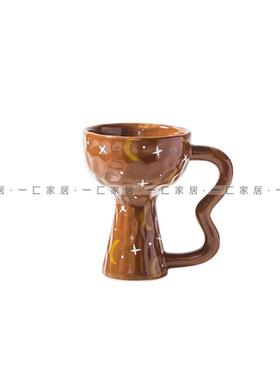 一匚 现代轻奢装饰花艺琉璃花器组合摆件 样板间酒店会所桌面饰品