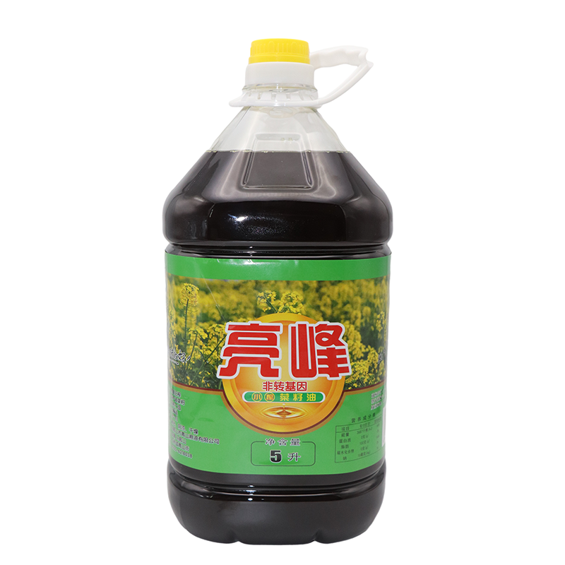 现榨】菜籽油农家自榨纯正菜籽油非转基因食用油压榨菜油5L包邮-图3