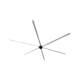 Industrial large fan factory frequency conversion large permanent magnet industrial ceiling fan 7.3 meters high power wind and cool large fan