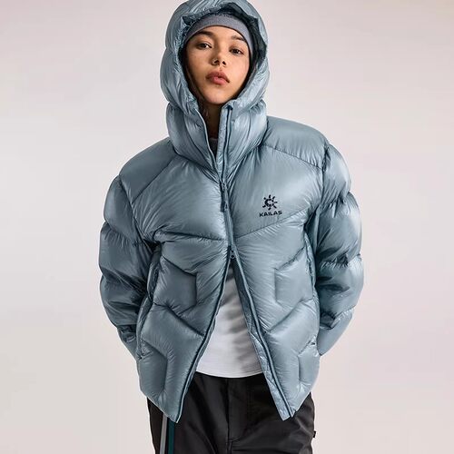 KAILAS凯乐石5000GT羽绒服1000蓬拒水鹅绒轻量连帽保暖休闲外套女 - 图2